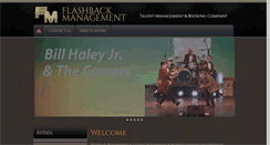 Desktop Screenshot of flashbackmanagement.com